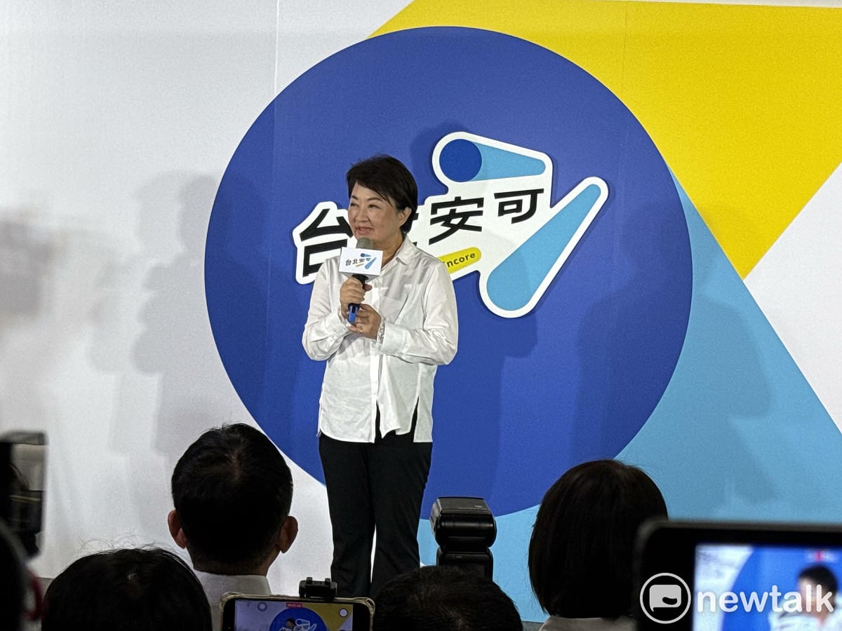 台中市長兼蔣萬安競選團隊主委盧秀燕。 圖：周煊惠 / 攝