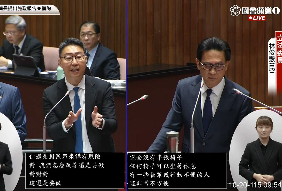 新台南車站通車出包多 交長：已全部改善、穿堂要不要座椅可討論