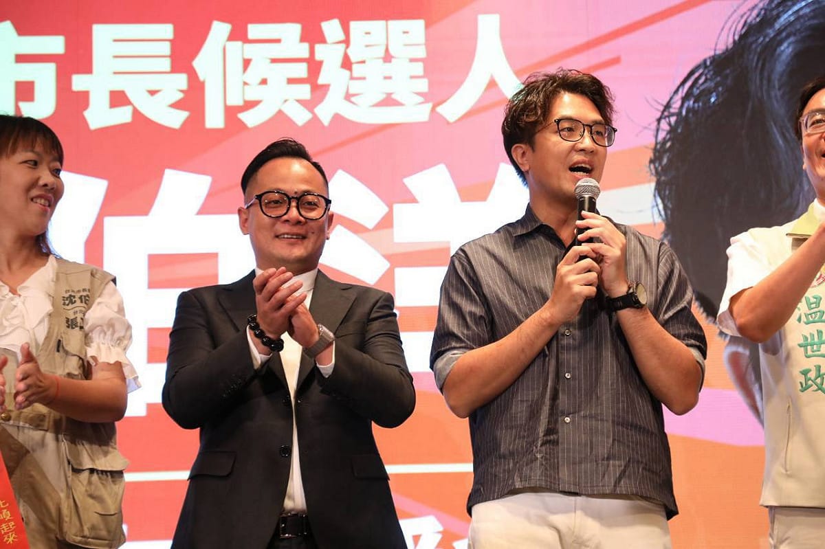 民進黨基隆市長候選人童子瑋的支持度首度超車現任市長謝國樑，與洋流外溢有很大關係。 圖：童子瑋競辦/提供
