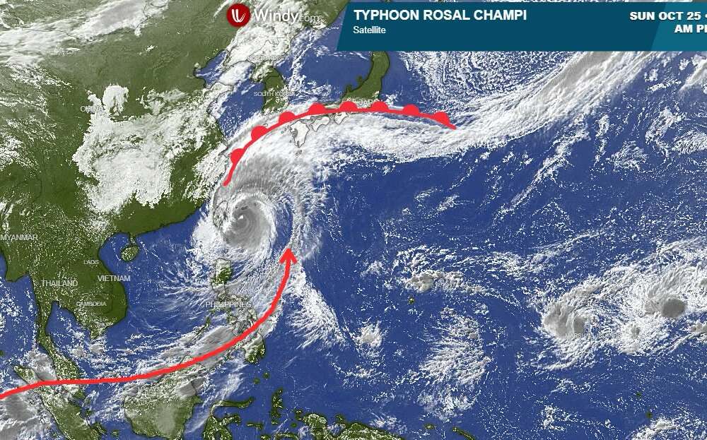 薔琵颱風環流大到驚人！台日菲同步受影響 宜蘭雨量破448毫米