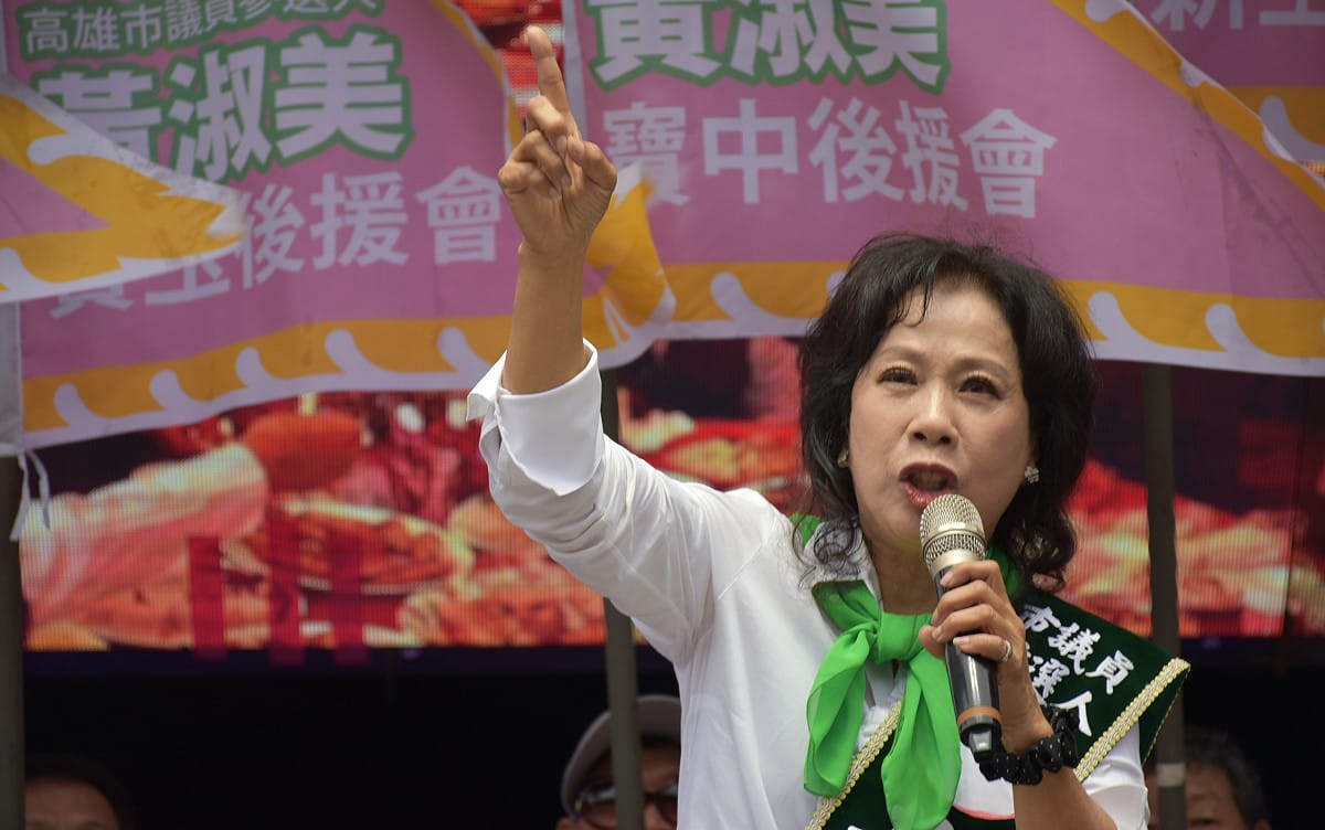 黃淑美大聲疾呼，一定要把三民最後一席留給會做事的阿美。 圖：孫家銘／攝