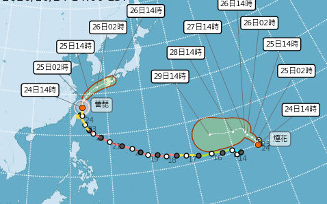 太平山、鳥嘴山雨量破500毫米！薔琵颱風最快20:30解海警 未來一週天氣一圖看