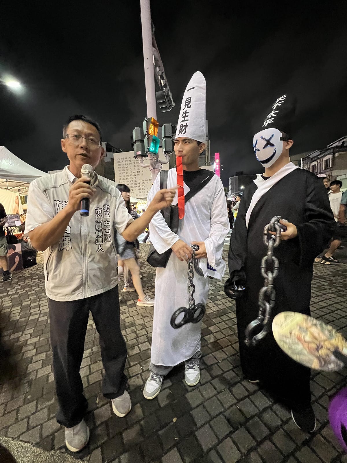 陳昌輝將在萬聖節成立「抓鬼大隊」，號召民眾共同監督選舉，蒐集疑似賄選、利益交換、濫用行政資源及不當政治操作的線索，交由執法機關查明。 圖：陳昌輝競選總部提供