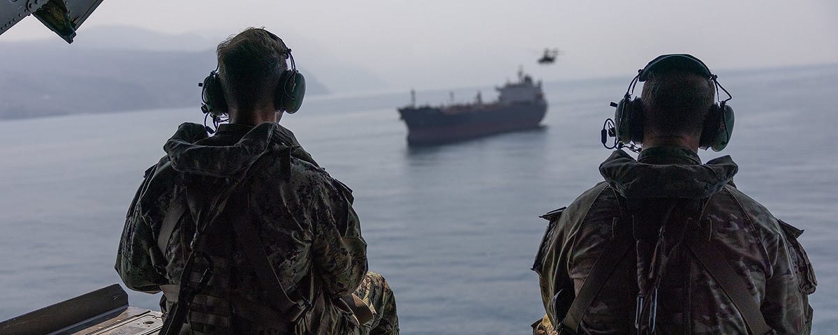 美軍中央司令部（US Central Command）在社群平台X上發布聲明表示：「美軍協助波斯灣盟國自從夏季以來出口超過15億桶原油，達成重要里程碑。」 圖/取自US Central Command