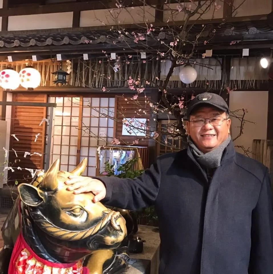 余國基是花蓮知名阿美麻糬店董事長。 圖：翻攝余國基臉書