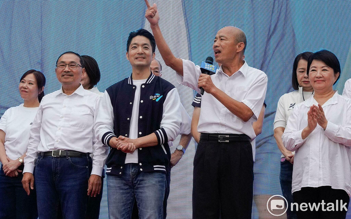 嘆蔣萬安被抹黑到連呼吸都被罵 韓國瑜：吸的氧氣太多 留一點給別人