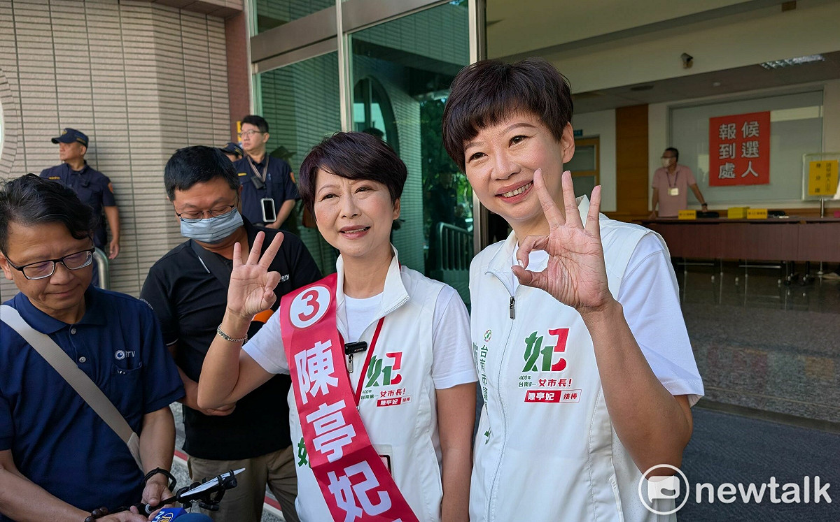 陳亭妃抽中3號 「姐姐市長AI政見影片」同步亮相 政見網站正式上線