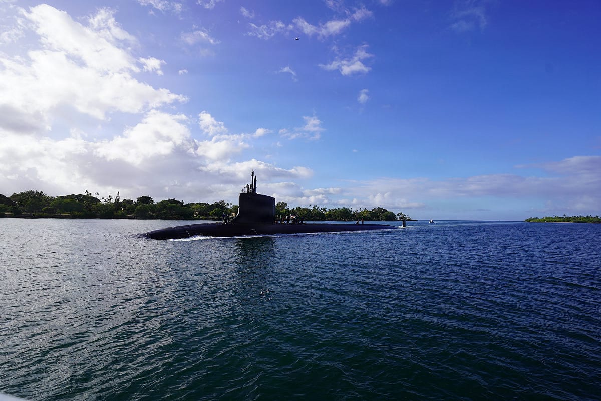 美國海軍維吉尼亞級（Virginia-class）快速攻擊核潛艦「科羅拉多號」（USS Colorado，SSN 788）。 圖：翻攝「X」@USN_Submariner
