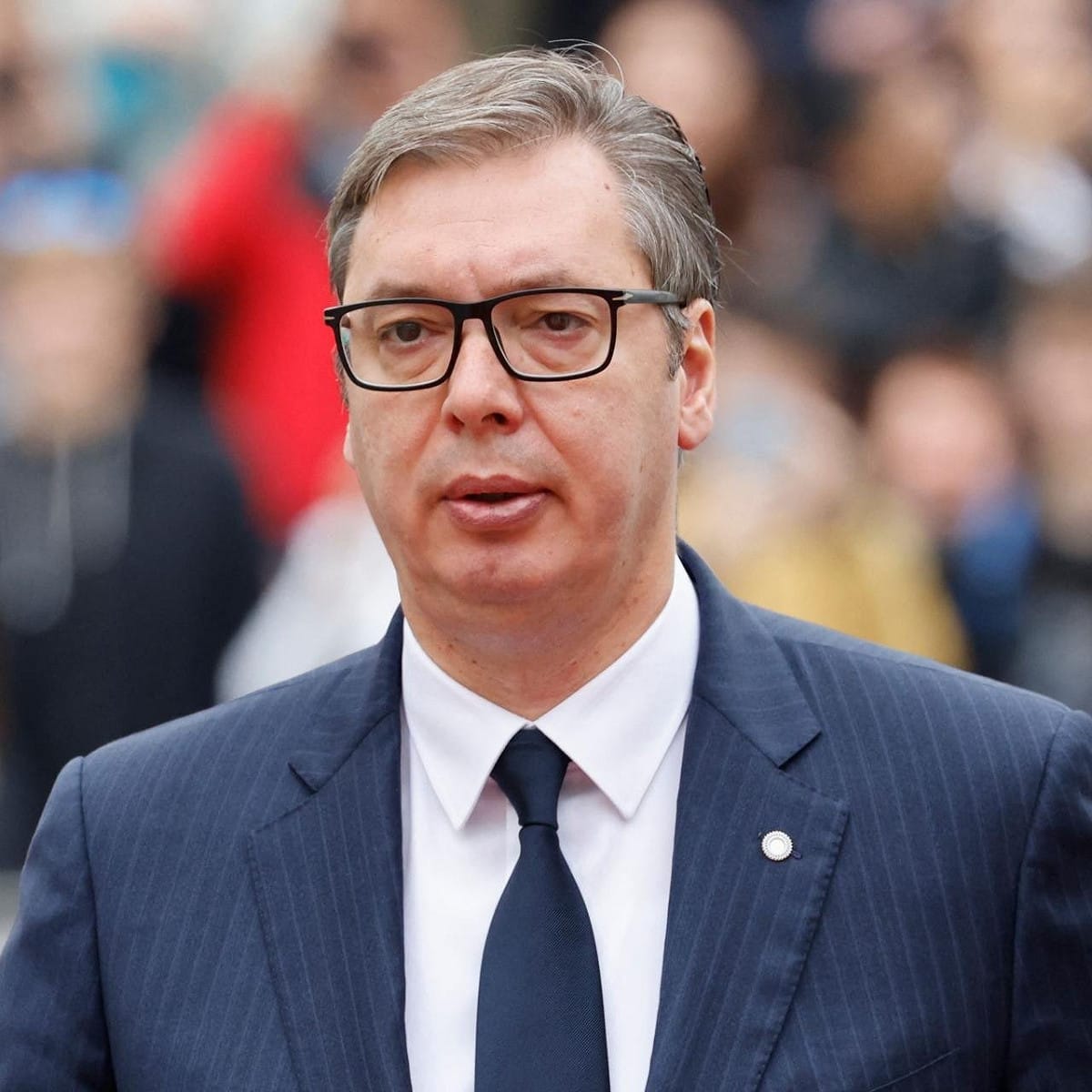 執政 14 年的前總統亞歷山大・武契奇（ Aleksandar Vucic ），武契奇已公開承認敗選。 圖：翻攝自@ConflictTR