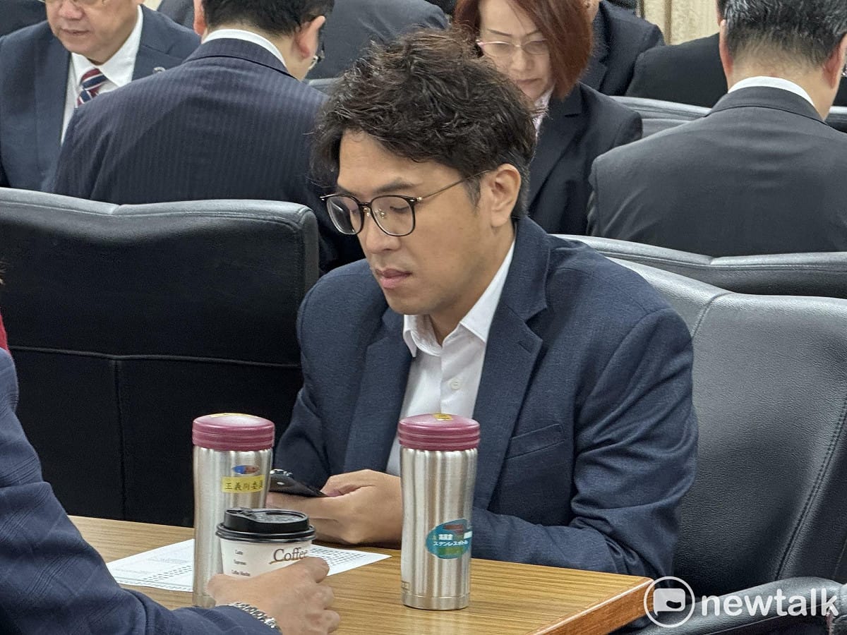 民進黨立委、台北市長候選人沈伯洋。 圖：林朝億/攝