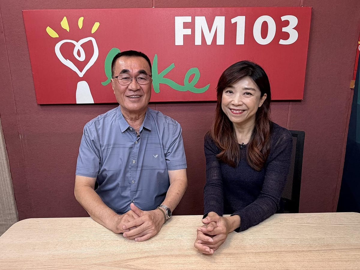 國民黨新北市長候選人李四川接受《蘭萱時間》節目主持人蘭萱專訪， 圖：新傳媒/提供