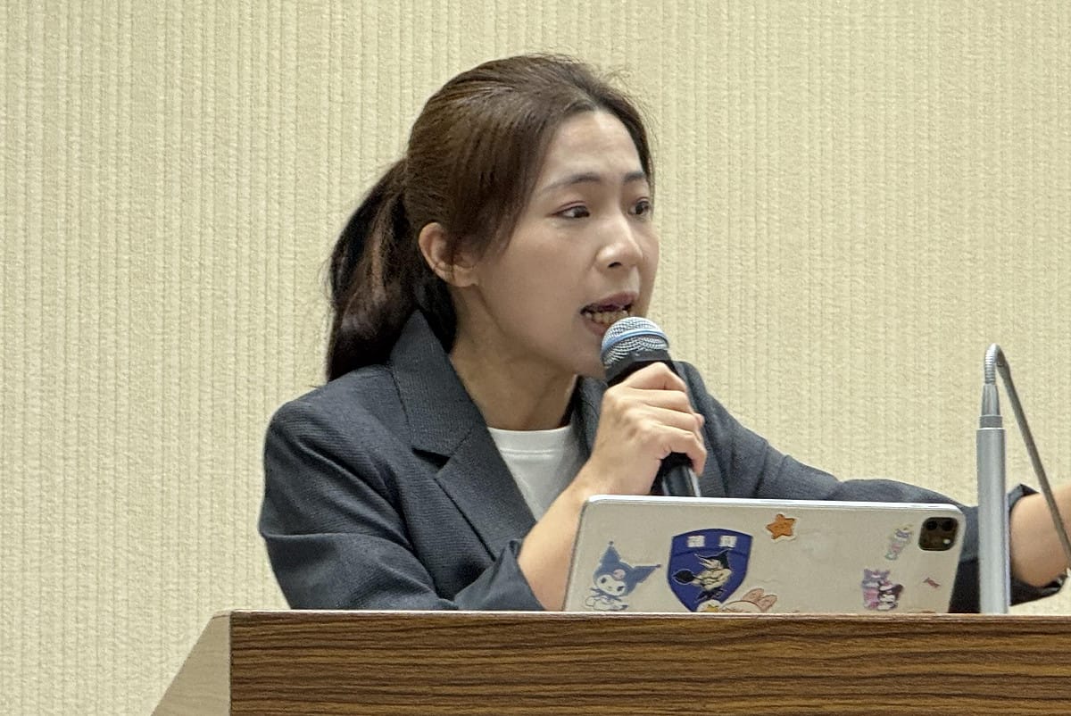 國民黨立委徐巧芯 圖：林朝億/攝