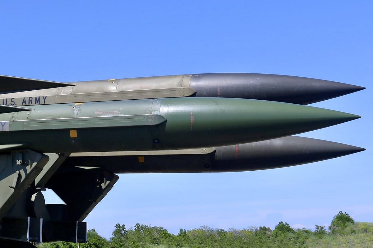 美製 MIM-23「鷹式」（HAWK）防空飛彈。 圖:翻攝自X @Osinttechnical
