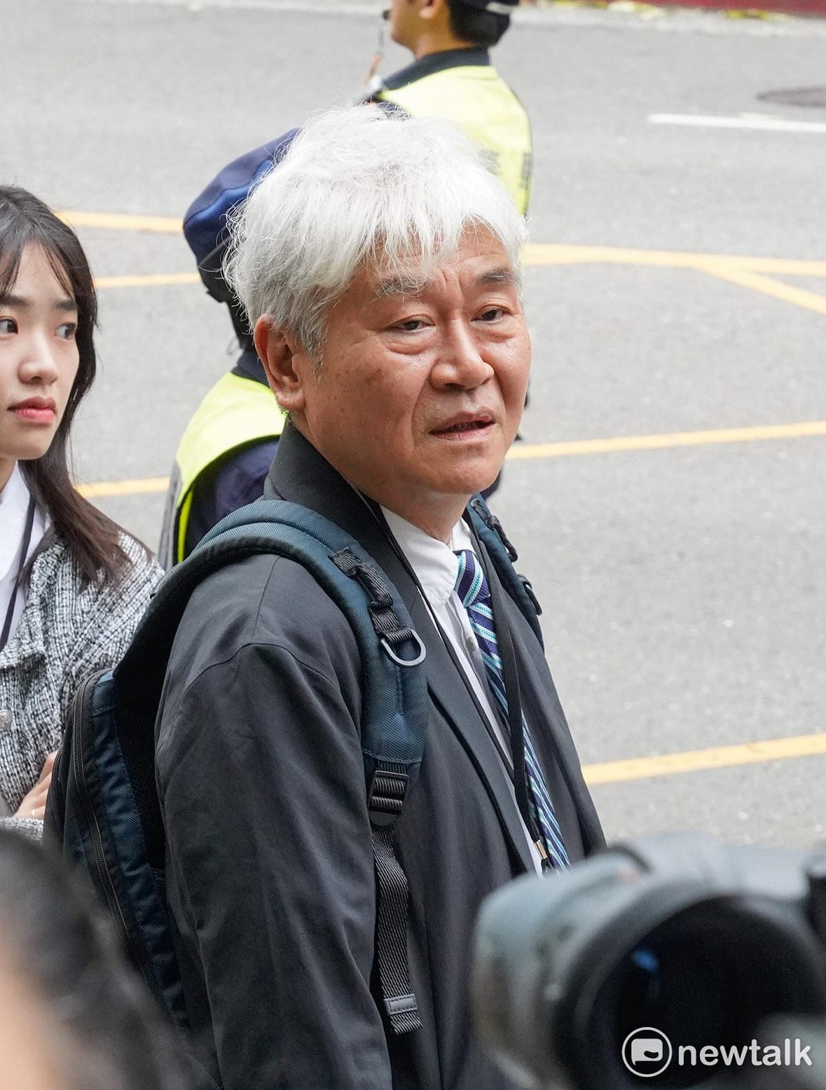 蔣萬安競辦顧問陳國君。 圖：張良一 / 攝