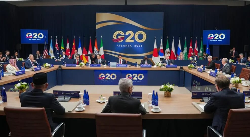 G20外長會議在美國亞特蘭大舉行，由美國國務卿盧比歐主持。 圖 : 達志影像 / 路透社