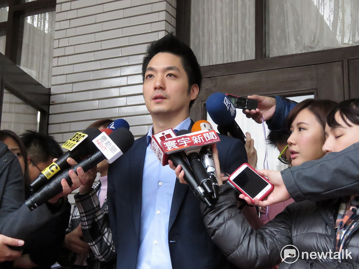 國民黨立委蔣萬安表示，「我相信面對歷史，還原真相，台灣才能邁向和解的第一步」。 圖：趙婉淳／攝