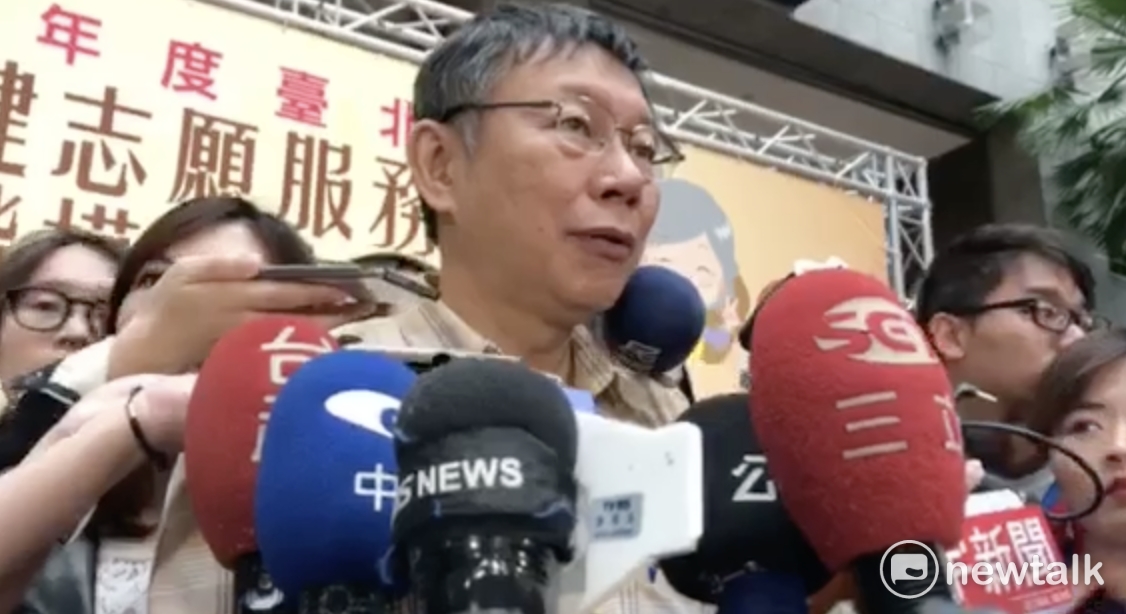 台北市長柯文哲。 圖：周煊惠 / 攝