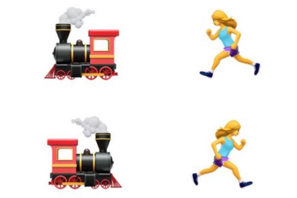2018下半年即將推出反轉的emoji表情符號功能。 圖：翻攝自 Mac Rumors