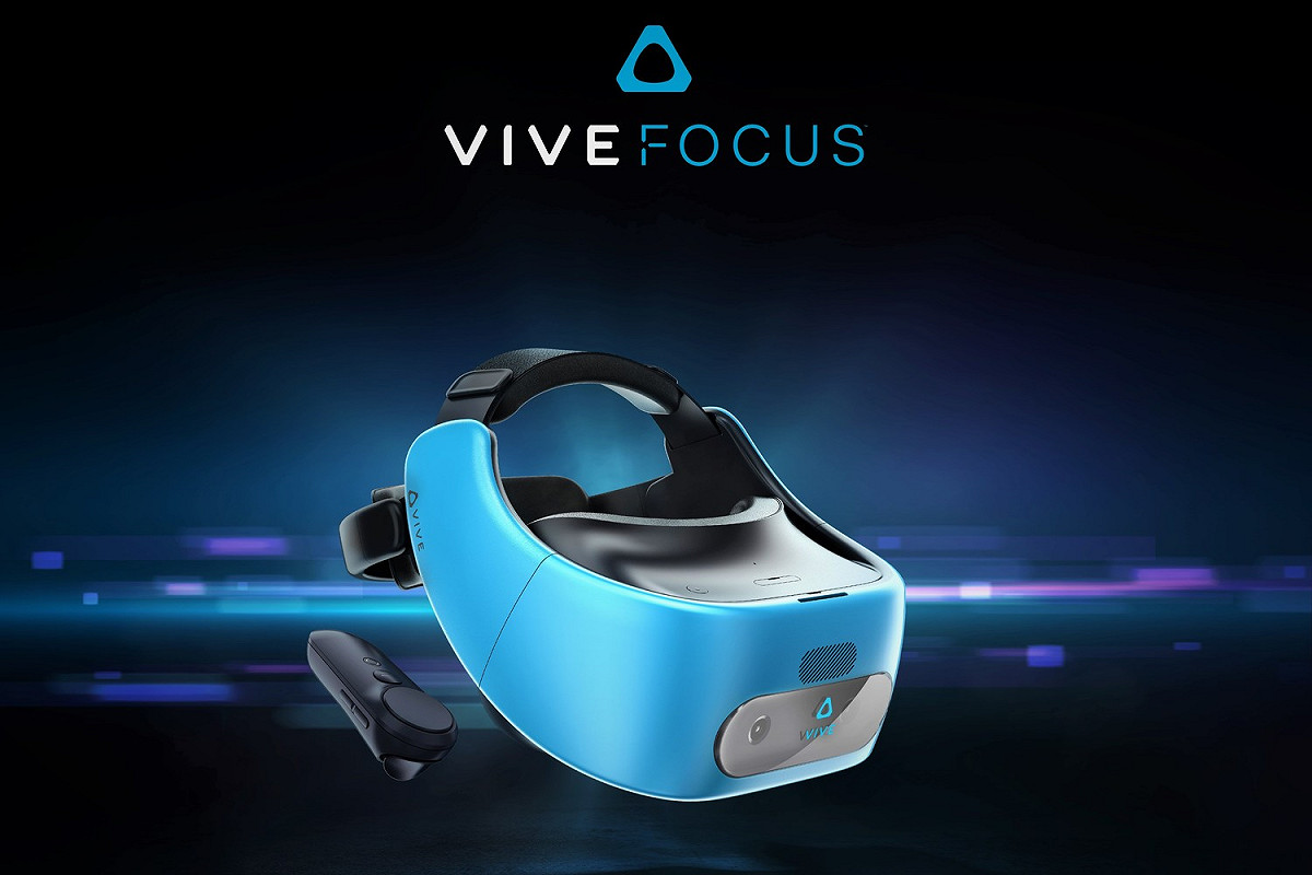HTC高階獨立運作虛擬實境裝置「VIVE FOCUS」。 圖：HTC/提供
