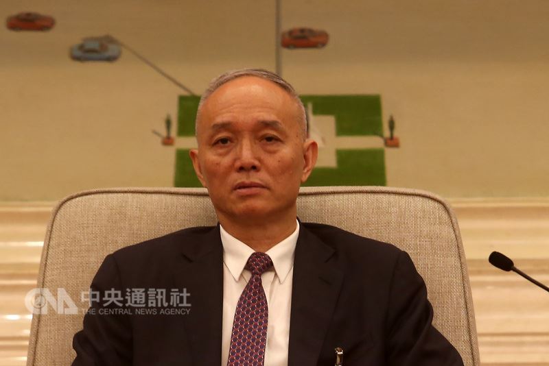 北京市委官媒北京日報7日刻意將蔡奇（圖）近來視察全市的行程彙集報導，其中包括對大興大火後安全隱患清查的指示。 圖 : 中央社