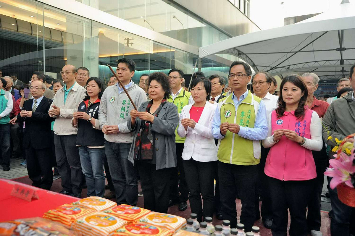 陳菊表示，工程會盡力減少交通黑暗期帶來的不便和影響，增進地方整體繁榮發展。 
 圖：高雄市政府/提供