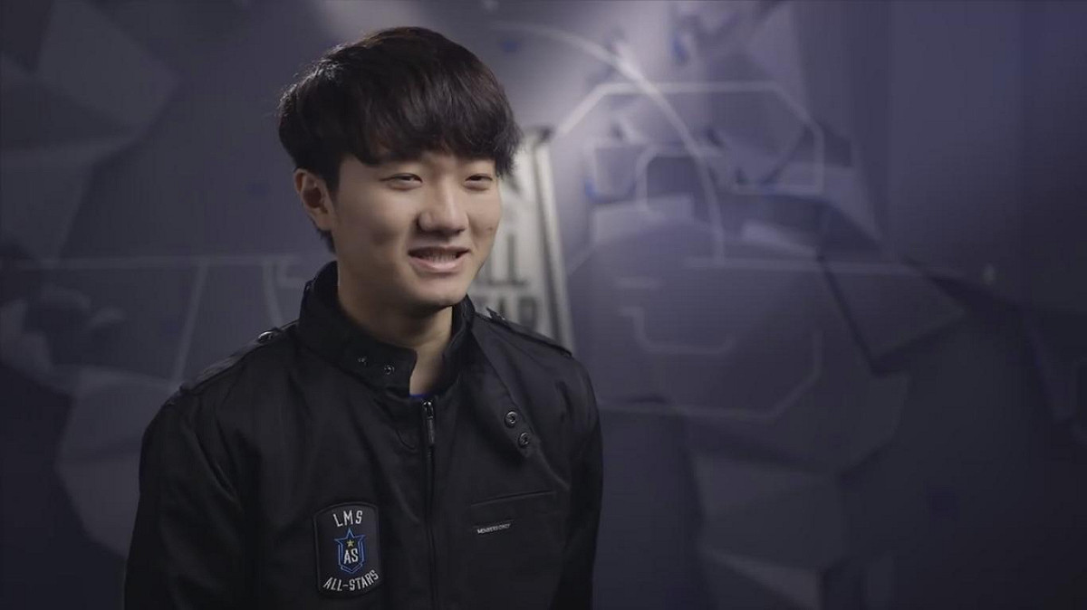 LMS賽區選出的全明星賽選手，SwordArt「蛇蛇」。 圖：翻攝自 LoL Esports YouTube