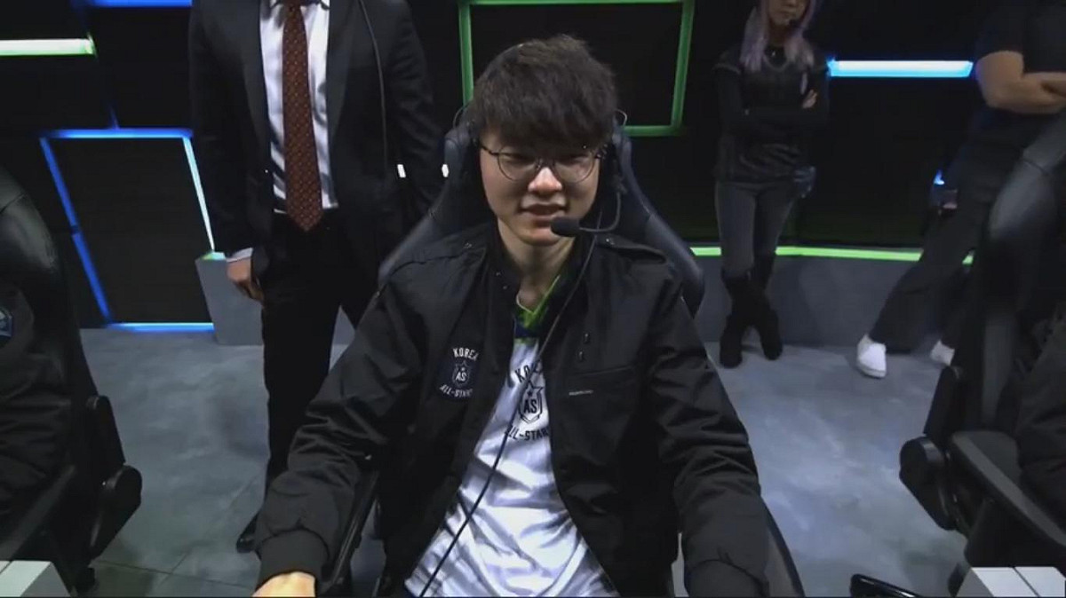 拿過3屆《英雄聯盟》世界冠軍的「大魔王」Faker。 圖：翻攝自 LoL Esports YouTube