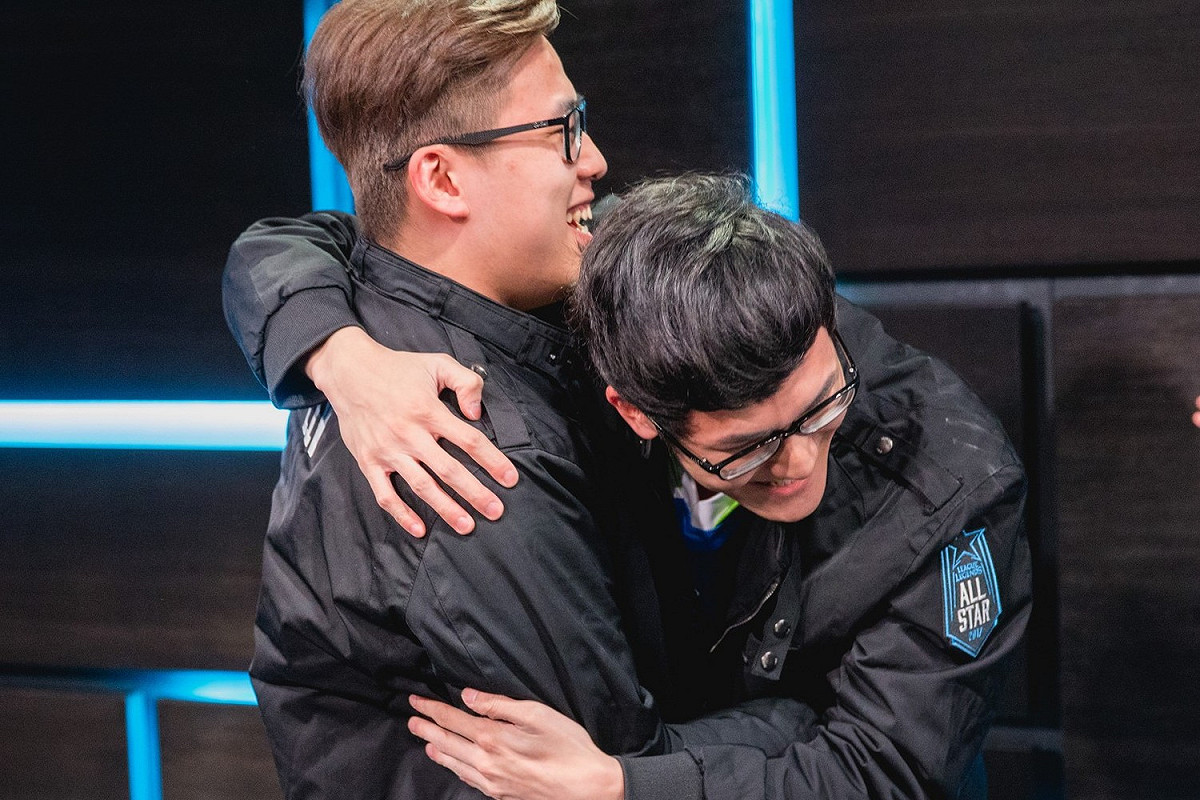 LMS上野連棟成功奪勝。 圖：翻攝自 LoL Esports Photos flickr