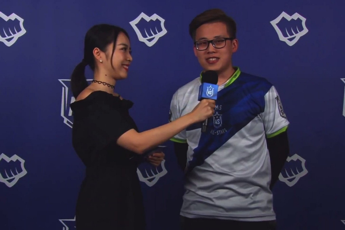 今（10）日《英雄聯盟》明星賽，LMS以2：0的完美成績成功晉級總決賽，賽後Ziv接受了採訪。 圖：翻攝自 英雄聯盟 LPL賽事頻道