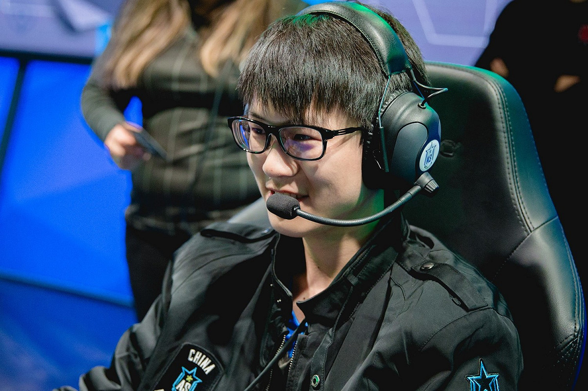 LPL的輔助Meiko。 圖：翻攝自 LoL Esports Photos flickr
