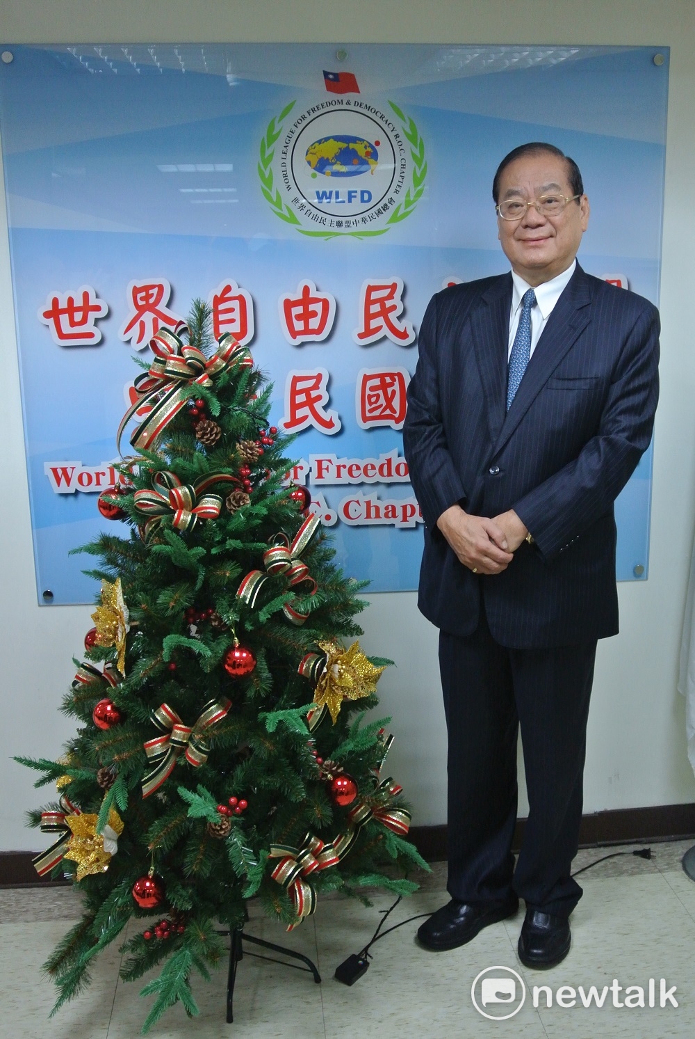 曾永權說世亞盟一直在協助政府推展國民及國會外交。 唐復年/攝