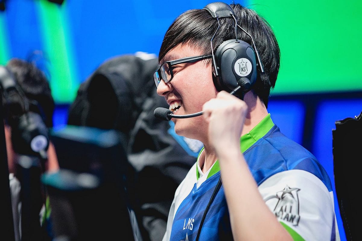 LMS代表隊AD選手BeBe。 圖：翻攝自 LoL Esports Photos flickr
