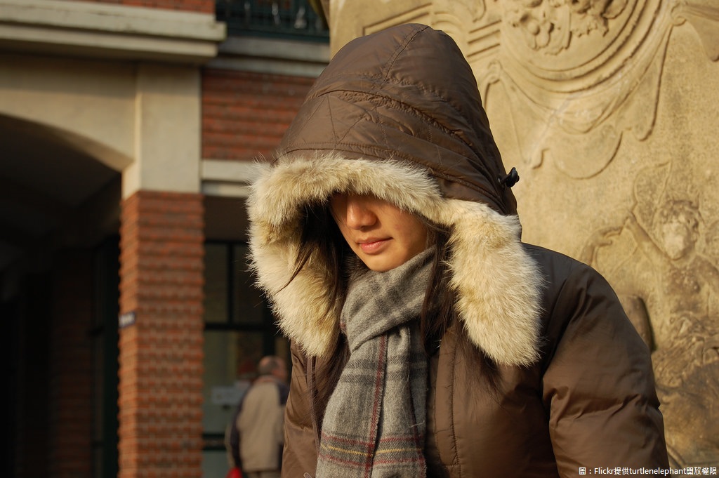 今晚寒流南下，各地溫度再下降！ 圖：Flickr提供turtlenelephant開放權限