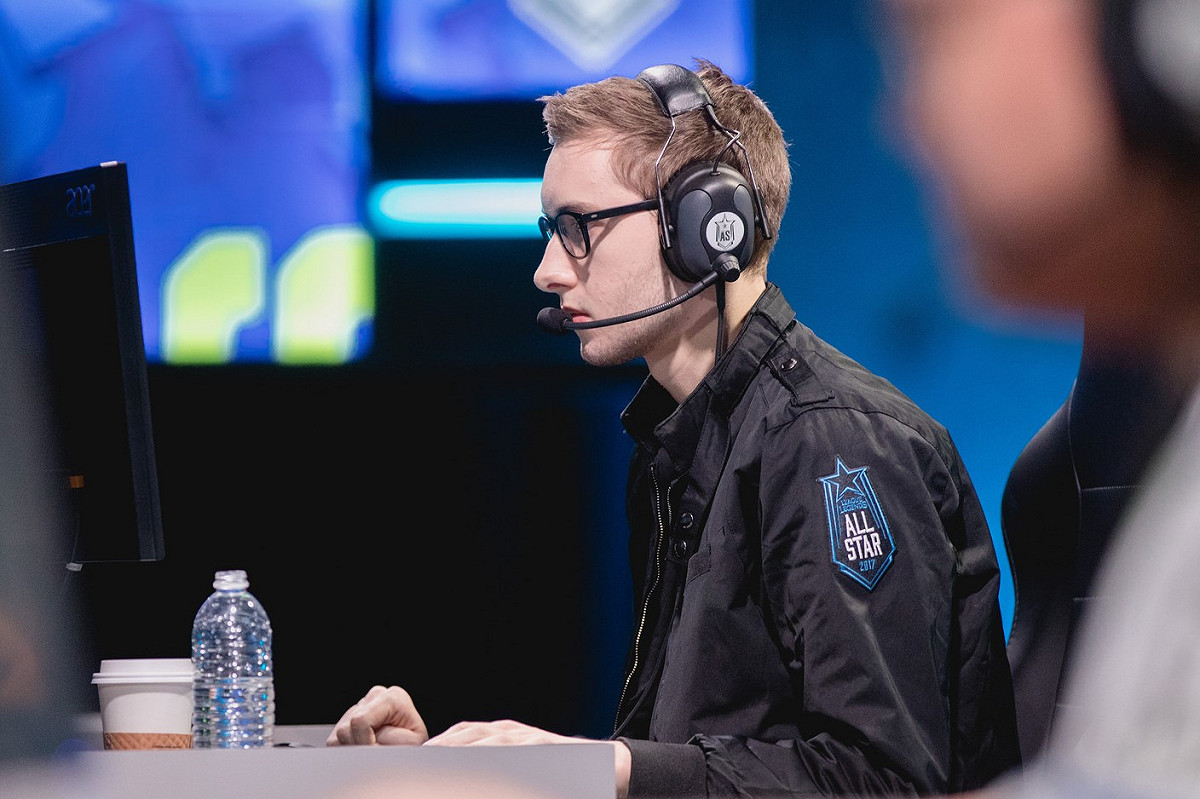 TSM的中路選手Bjergsen。 圖：翻攝自 LoL Esports Photos flickr