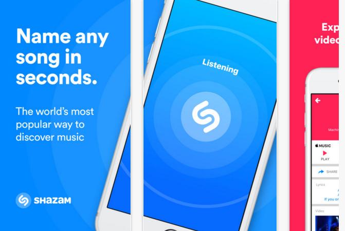 蘋果宣佈正式買下音樂辨識軟體Shazam。 圖：翻攝自蘋果iTunes官方網站