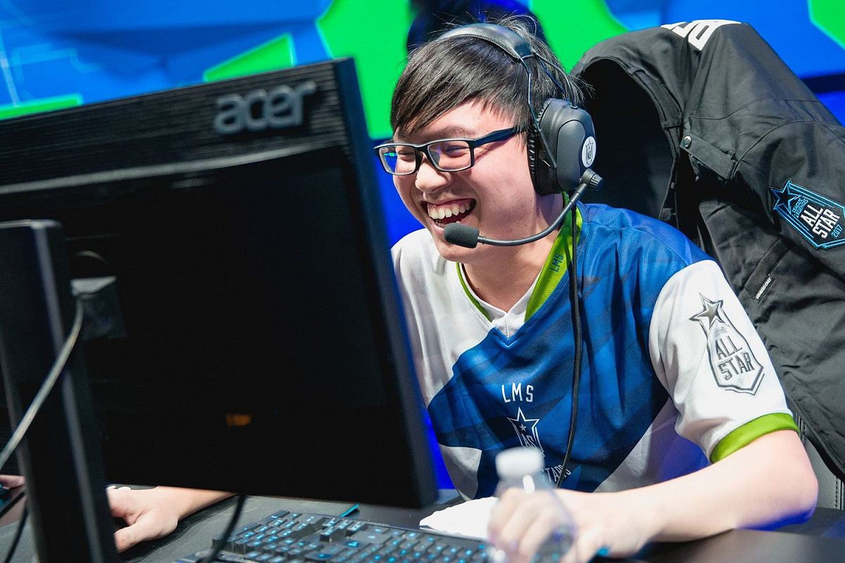 J Team AD選手BeBe。 圖：翻攝自 LoL Esports Photos flickr
