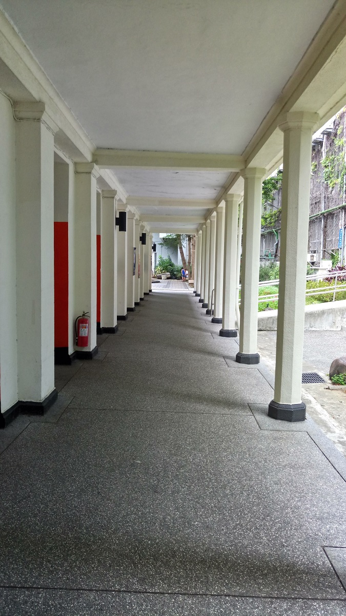 北科大一中川堂，在1920年代鋼筋混凝土造學校建築中，較為少見。 圖:文化局／提供