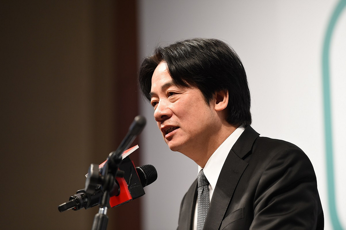 賴清德今天出席「轉型能源‧綠色經濟論壇」。 圖：行政院／提供