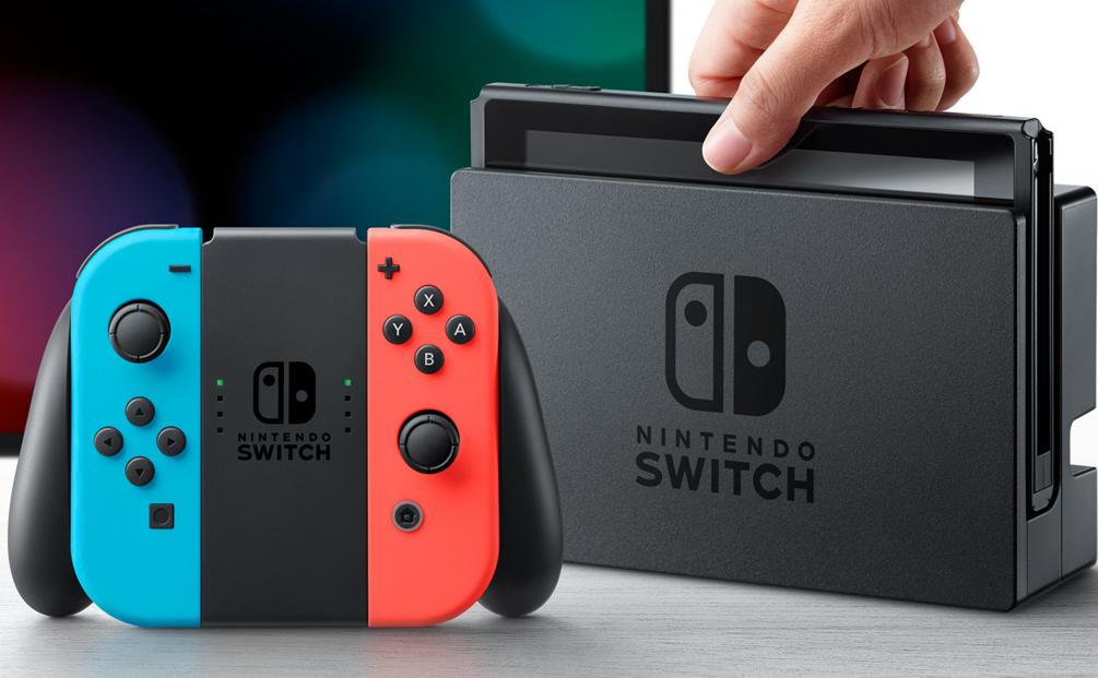 被《時代雜誌》評選為2017十大科技產物第一名的任天堂Switch遊戲主機。 圖：翻攝自任天堂官方網站