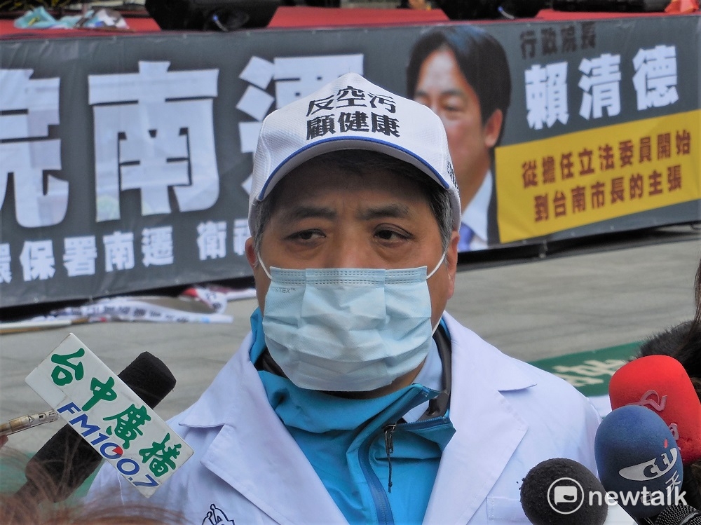 台灣健康空氣行動聯盟理事長葉光芃。 圖：朱泓任/攝