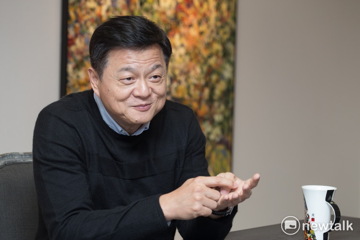 談及「上山打老虎，下水抓泥鰍」兩起負面事件，前台北縣長周錫瑋如今已釋然。 李佳純／攝