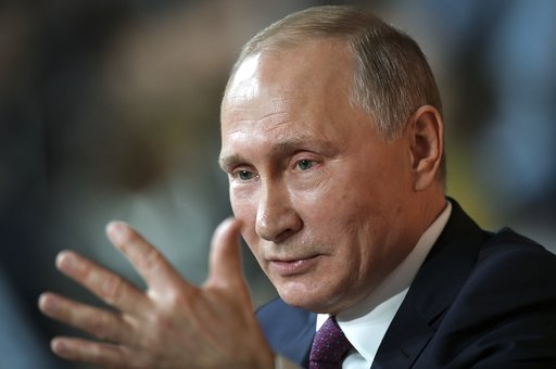 美國財政部公布外界期待已久的所謂「普亭名單」（Putin list），臚列符合制裁要件的俄羅斯官員和企業領導人共210人。 圖：達志影像／美聯社