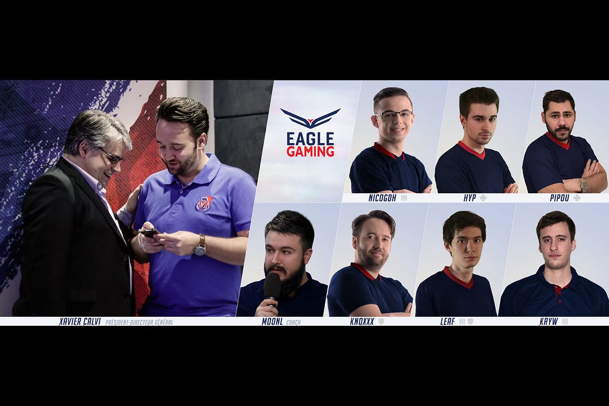 Eagle Gaming六名成員。 圖：翻攝自Eagle Gaming推特
