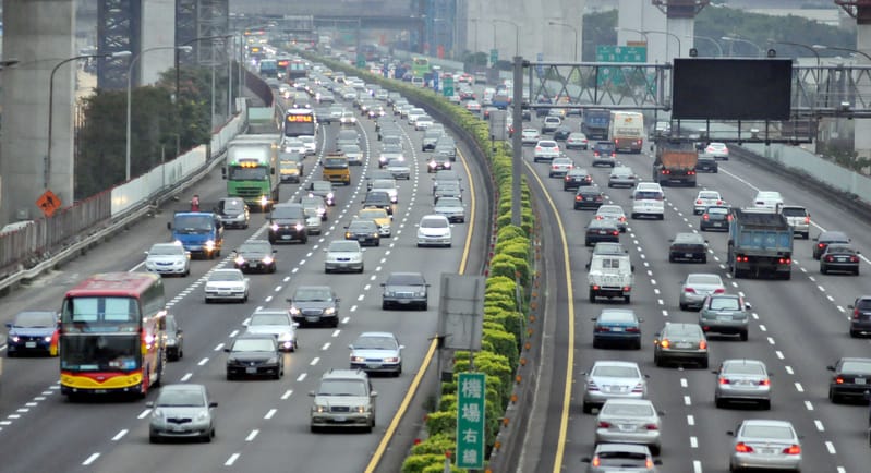 圖為車潮示意圖。 圖 : 翻攝shorttrip.com