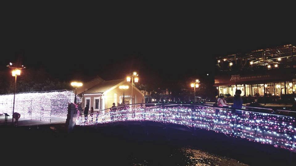 ｢2017淡水海關碼頭燈海節｣自即日起至明年1月7日， 圖:新北市府提供
