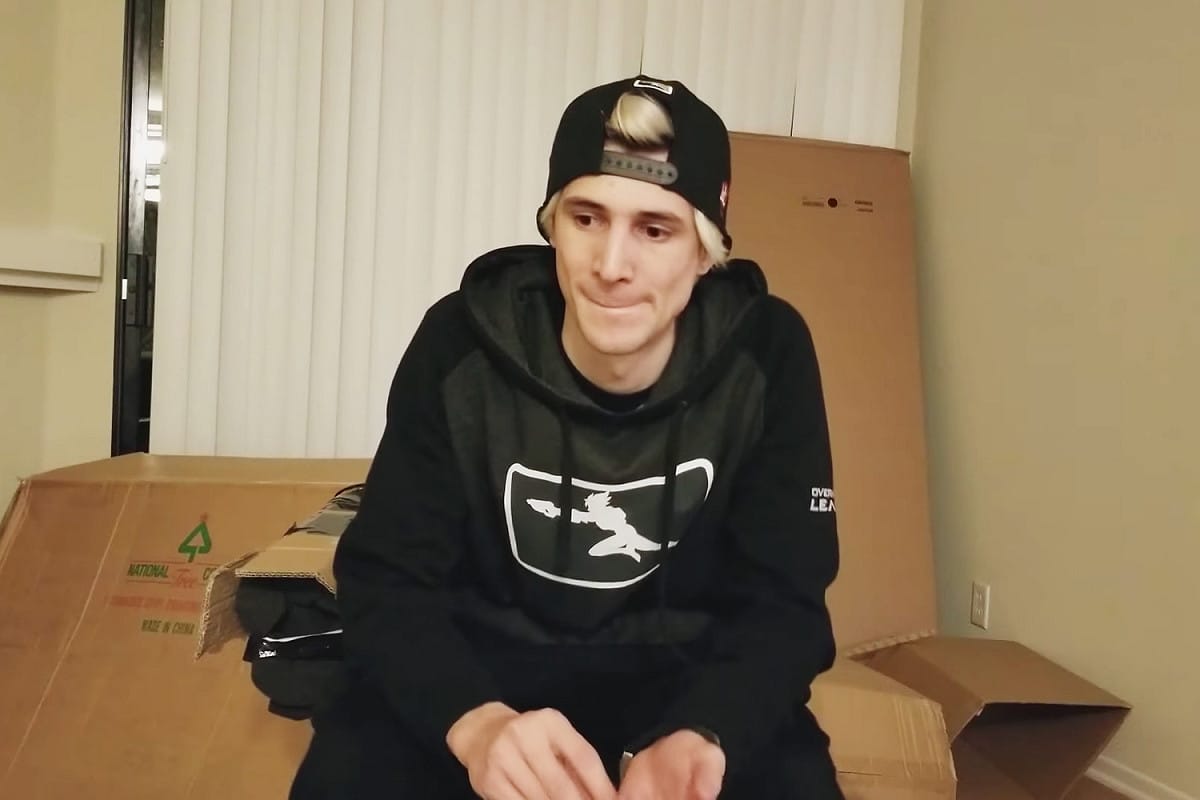 xQc為自己的行為道歉。 圖：翻攝自xQc