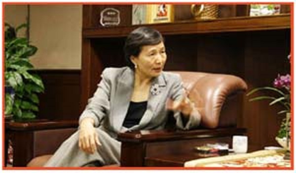 前高雄市代理市長葉菊蘭。 圖:翻攝自高雄市新聞局網站