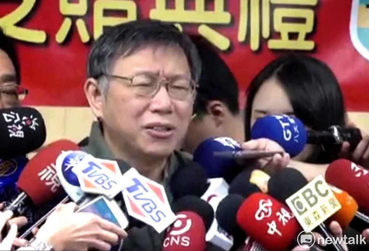 台北市長柯文哲。 圖：周煊惠 / 攝