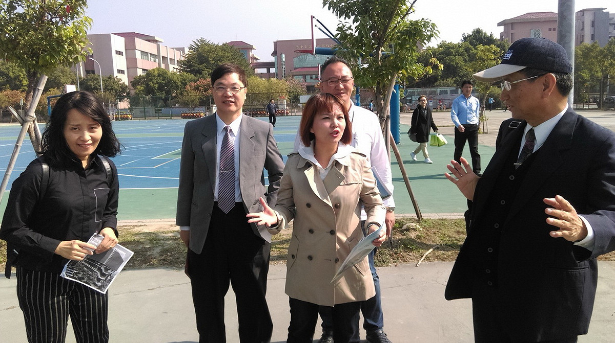 相關人員勘查現場。 圖 : 台中市政府/提供