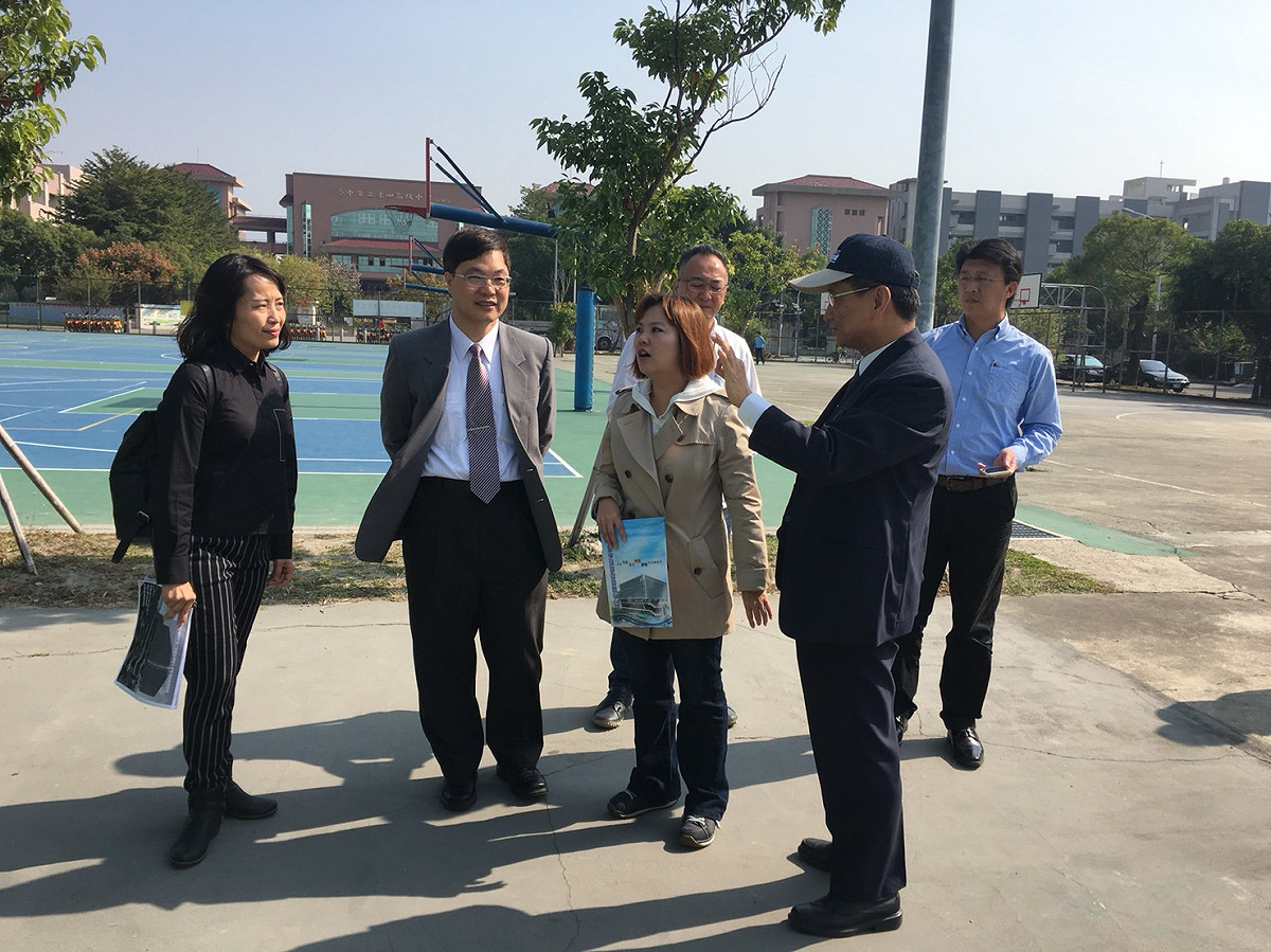 東山高中將打造多功能游泳訓練中心。 圖 : 台中市政府/提供